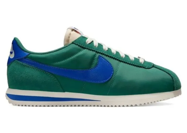 Zapatilla Deportiva Nike Cortez Verde y Azul