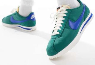 Zapatillas Deportivas Nike Cortez Nylon y Cuero.