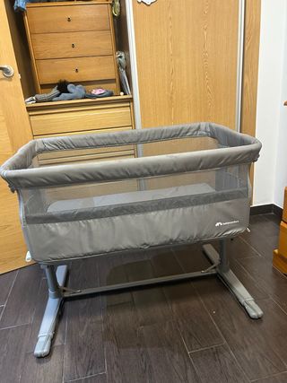 Cuna colecho Bebeconfort gris