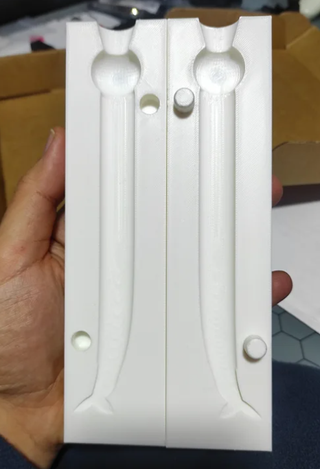 Molde Señuelo Crazy 150mm Cuerpo