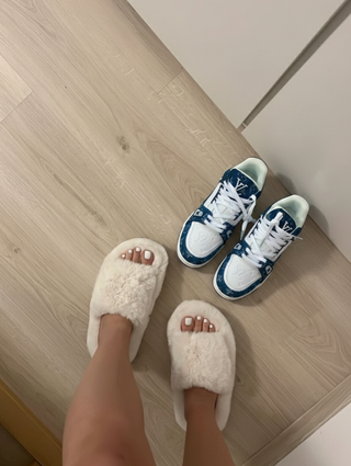 Louis Vuitton LV Trainer Blu/Bianco