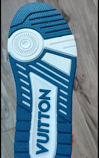 Louis Vuitton LV Trainer Blu/Bianco