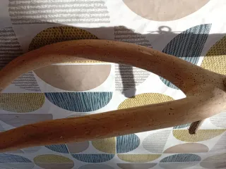 Horca antigua de madera