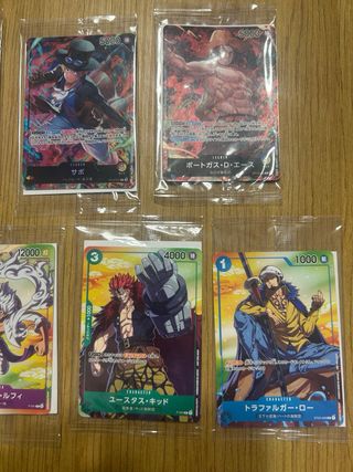 One Piece Promos Selladas