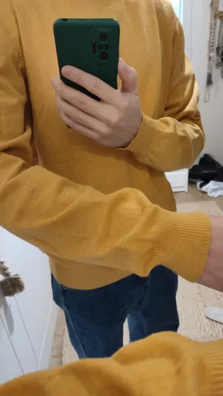 Jersey amarillo mostaza Talla M