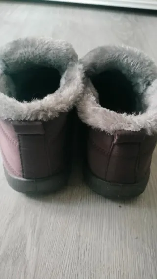 Botas de nieve forradas marrones