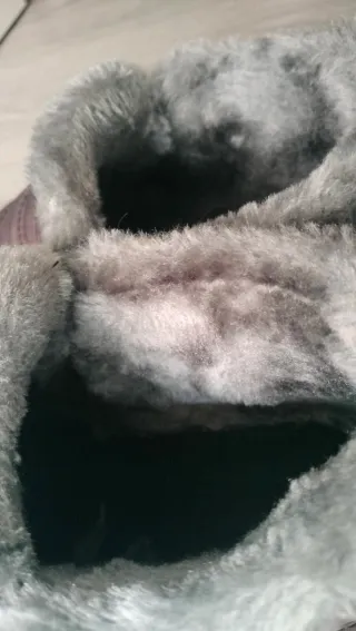 Botas de nieve forradas marrones