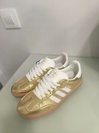 Adidas Samba Doradas Talla 38
