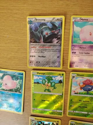 Lote 11 Cartas Pokémon Reverse y Holo