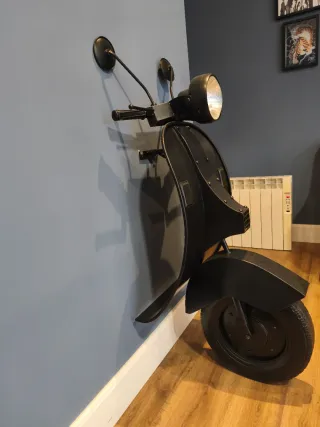 Moto Vespa Decoración