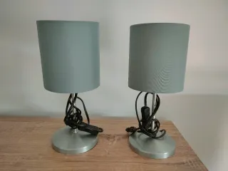 2 Lamparitas de mesita Ikea