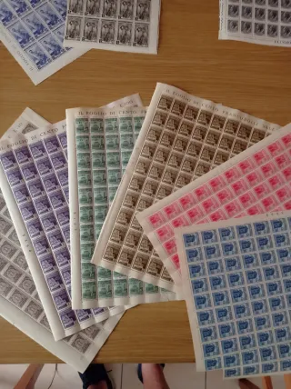 Lotto francobolli italiani.