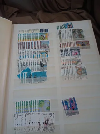 Lotto francobolli italiani.