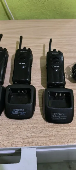 3 Walkie Talkies Kenwood ProTalk UHF