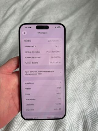 iPhone 15 Pro Max 1TB