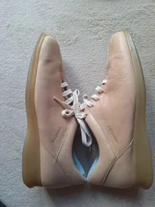 Zapatos Wonders mujer piel beige