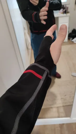 Camiseta Térmica Oxford Negra Talla M