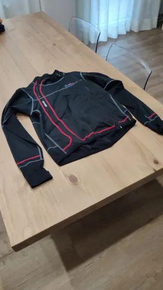 Camiseta Térmica Oxford Negra Talla M