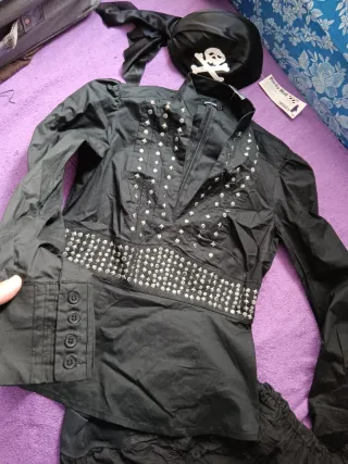 Disfraz Pirata Bucanera corsario Talla M