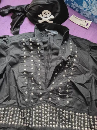 Disfraz Pirata Bucanera corsario Talla M