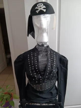 Disfraz Pirata Bucanera corsario Talla M