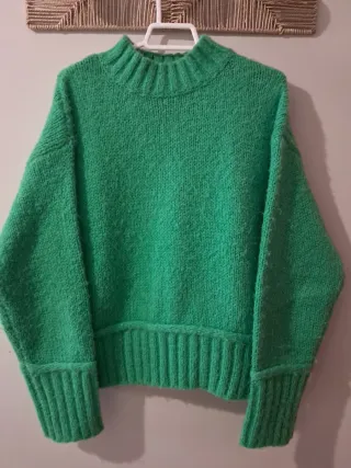 Jersey verde Primark talla L