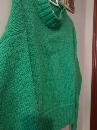 Jersey verde Primark talla L