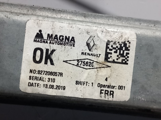 ELEVALUNAS TRASERO DERECHO DACIA LOGAN MCV II FAM