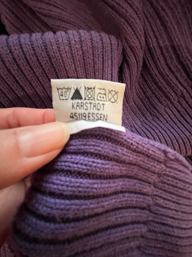 Jersey A.W. Dunmore Algodón Morado