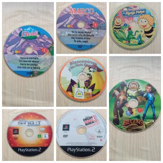 DVD'S Películas & Juegos