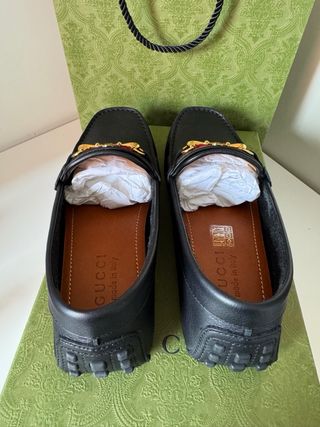 Gucci Horsebit Driving Loafer Senna talla 40 1/2