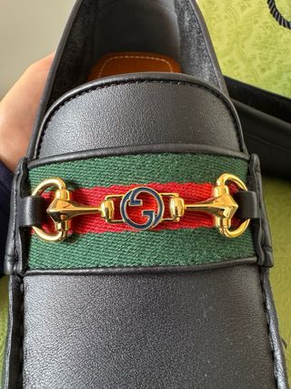 Gucci Horsebit Driving Loafer Senna talla 40 1/2