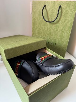 Gucci Horsebit Driving Loafer Senna talla 40 1/2