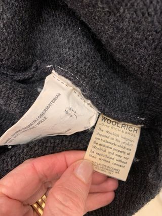 Woolrich Blazer Uomo Grigio Nero