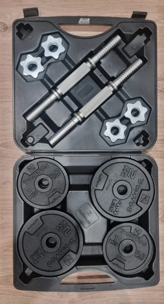 Maletín Mancuernas 20 Kg