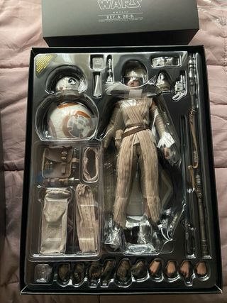 Figura Hot Toys Rey & BB-8 Star Wars 1/6