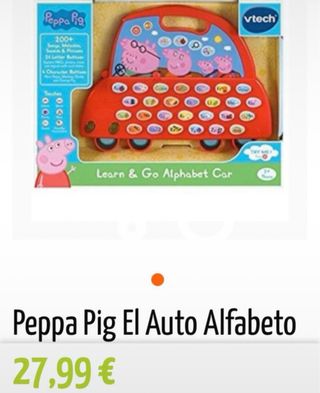 Juego Educativo Peppa Pig Coche