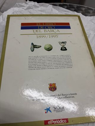 Libro de Oro del Barça 1899-1995