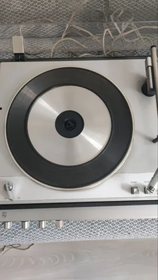 Sistema Hifi stereo Philips 814 con 2 altoparlanti