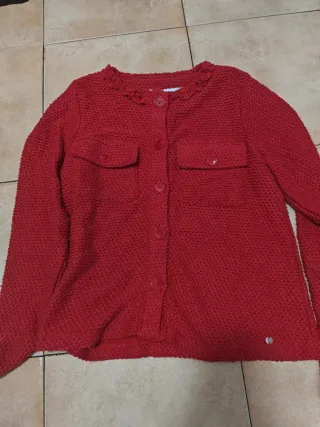 Chaqueta Pedro del Hierro Roja Punto