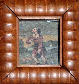 Antigua pintura óleo escuela europea