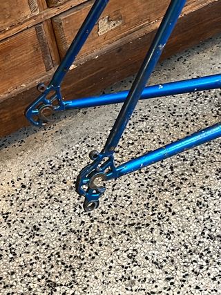 Quadro Bicicleta Gitane Azul