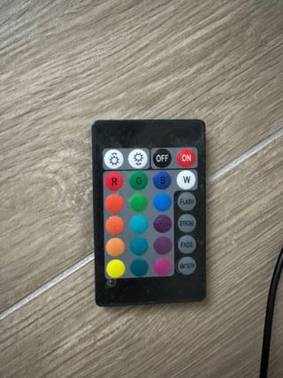 Lampada LED RGB da tavolo con telecomando