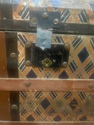 Baúl Antiguo Vintage Decorativo