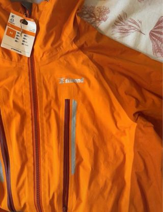 Chaqueta Alpinismo Simond Light Talla M Naranja