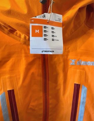 Chaqueta Alpinismo Simond Light Talla M Naranja