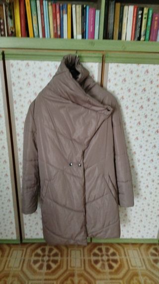 Piumino Calliope Donna con Cintura - Color Tortora