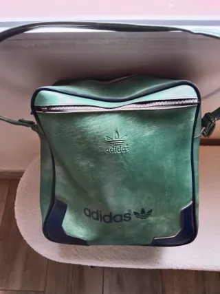 Bolso Adidas Vintage Retro Verde