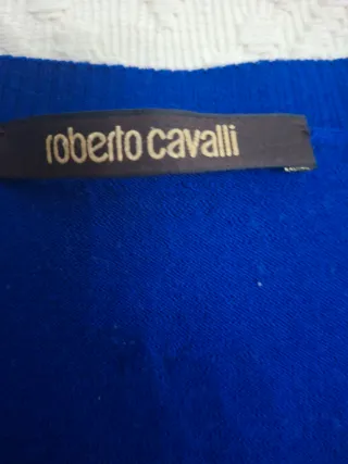 Jersey Roberto Cavalli Azul