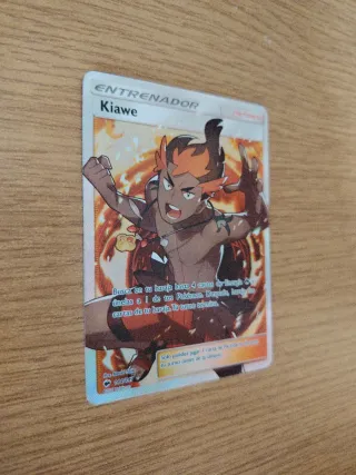 Carta Pokémon Kiawe Entrenador 144/147